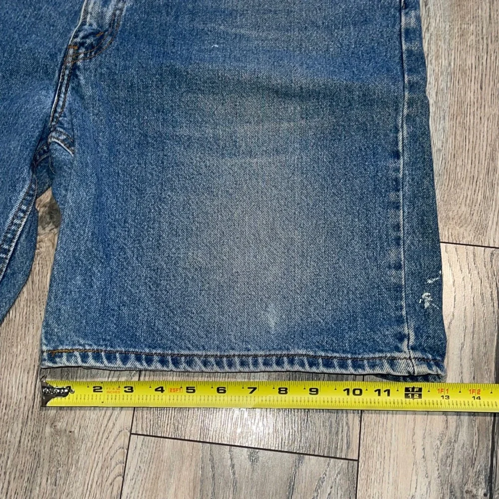 Levi Strauss Signature Mens Relaxed Fit Denim Shorts Blue 40 Cotton Jean Shorts